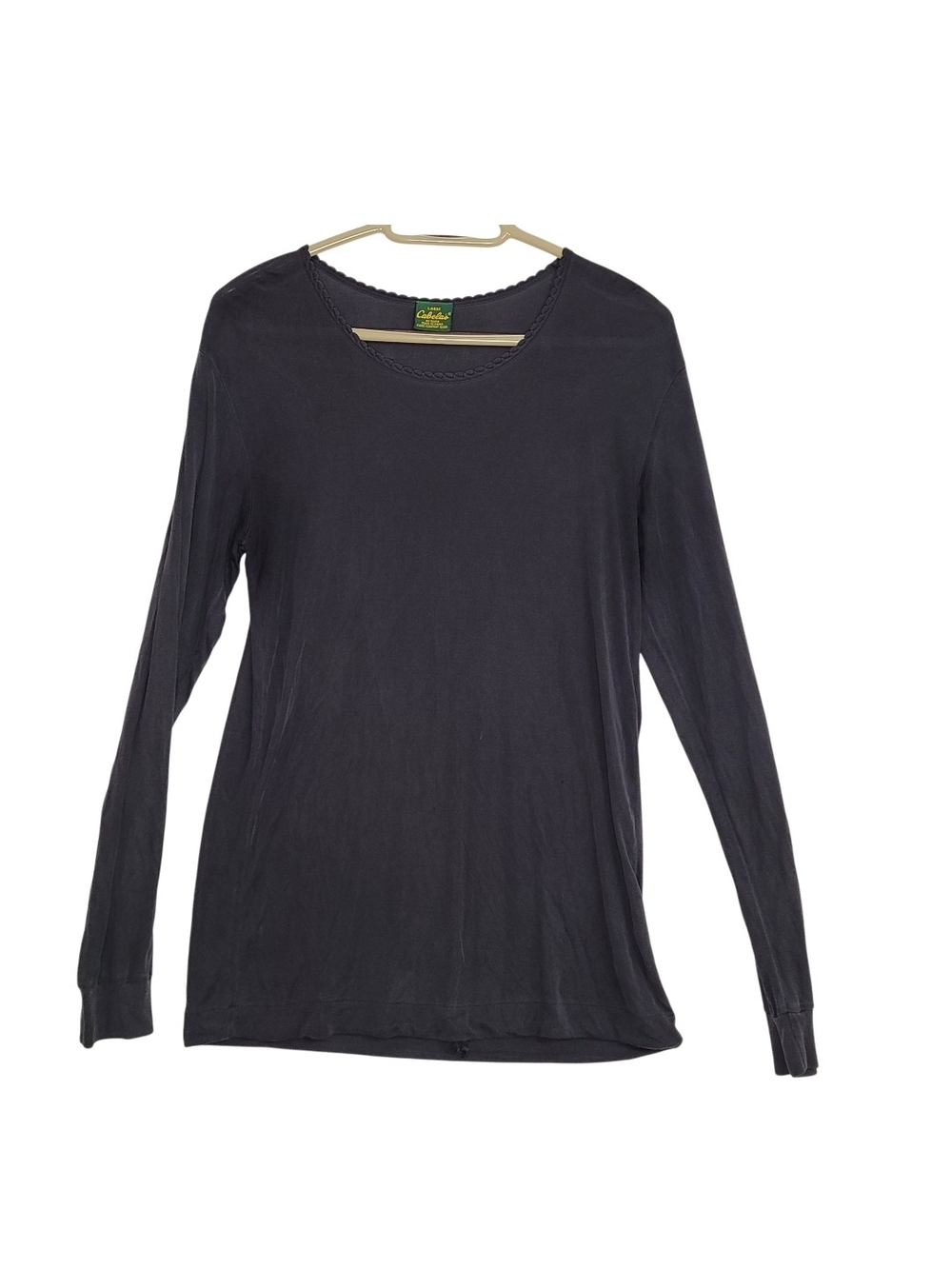 Cabela's Women's Long-Sleeve Black Crew Tee